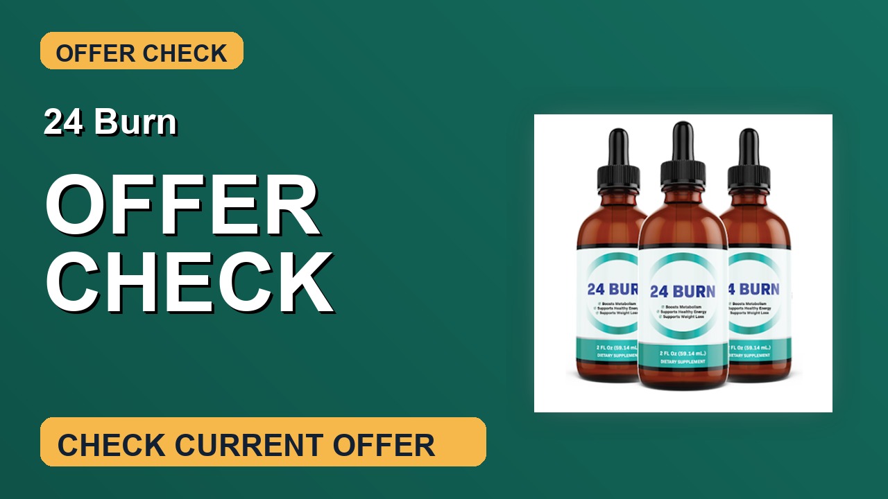 24 Burn Discount Check thumbnail