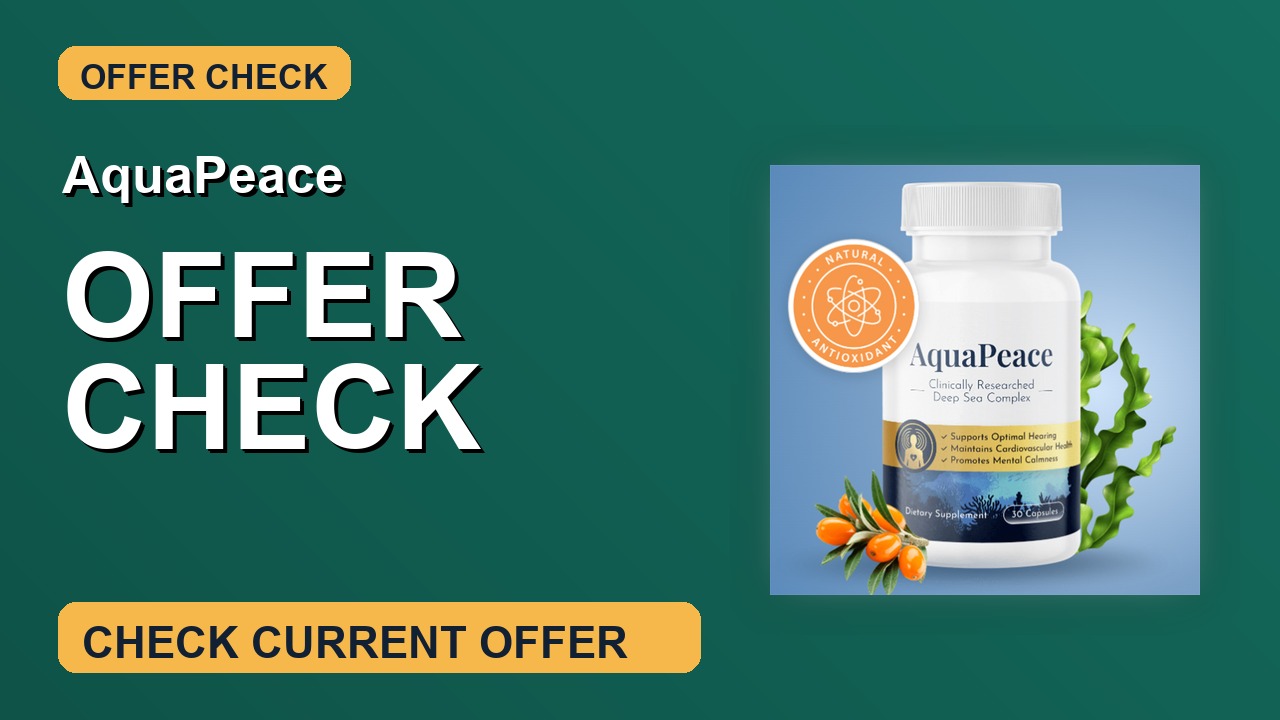AquaPeace Discount Check thumbnail