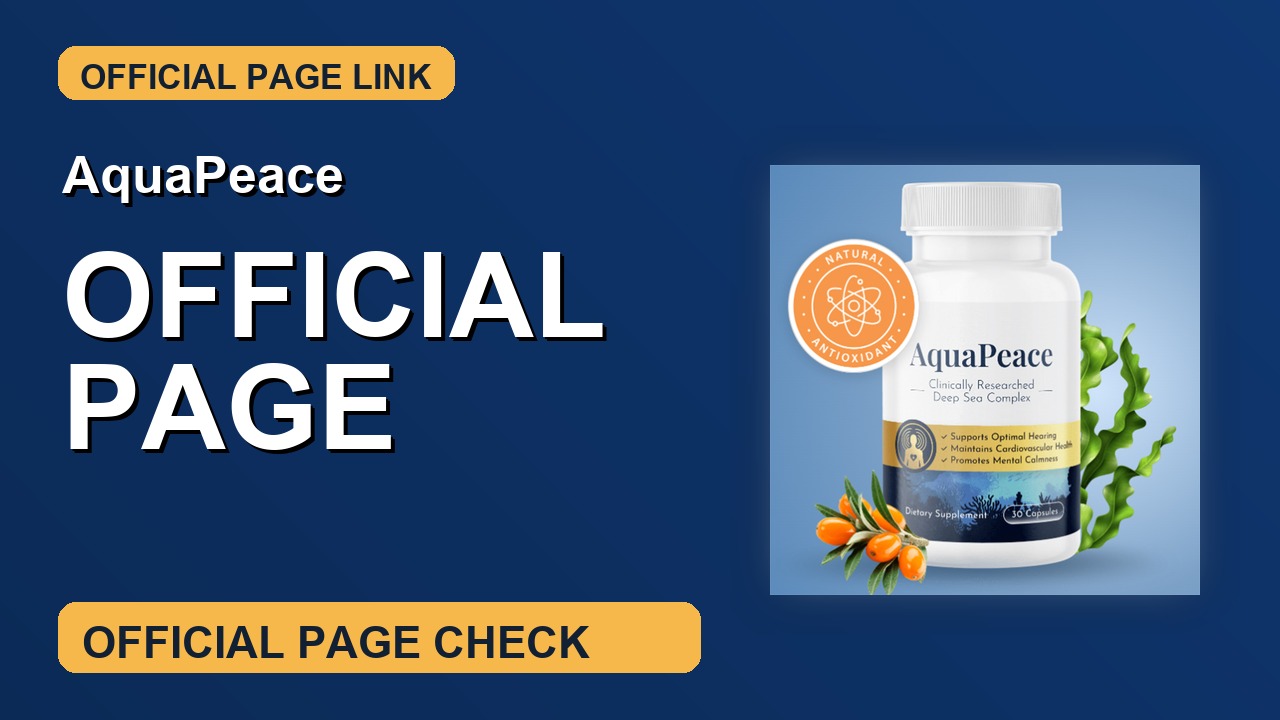 AquaPeace Official Website Check thumbnail