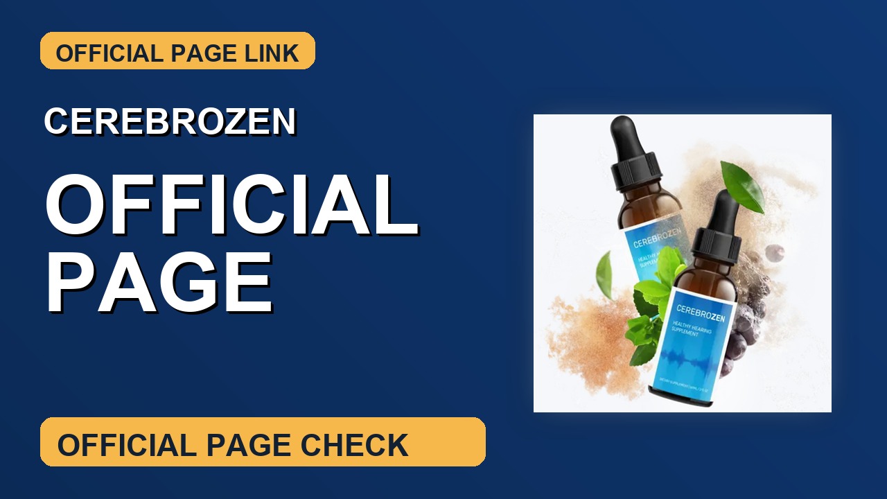 CEREBROZEN Official Website Check thumbnail