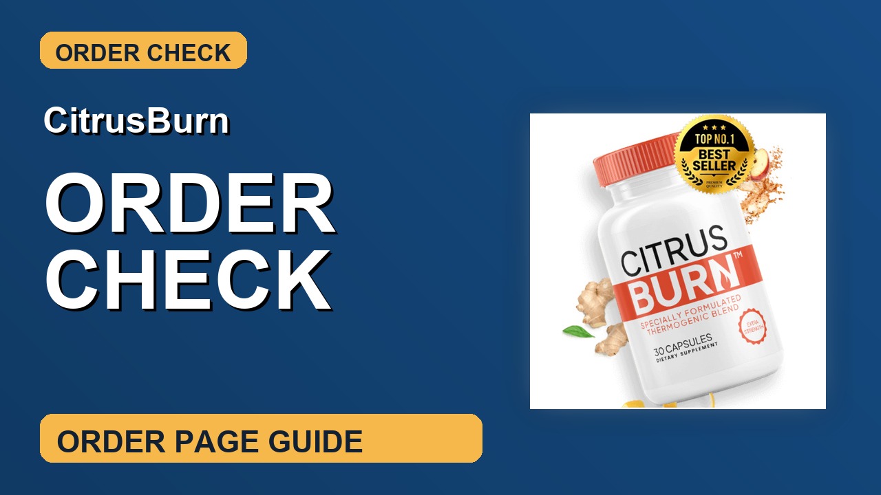 CitrusBurn Order Check thumbnail