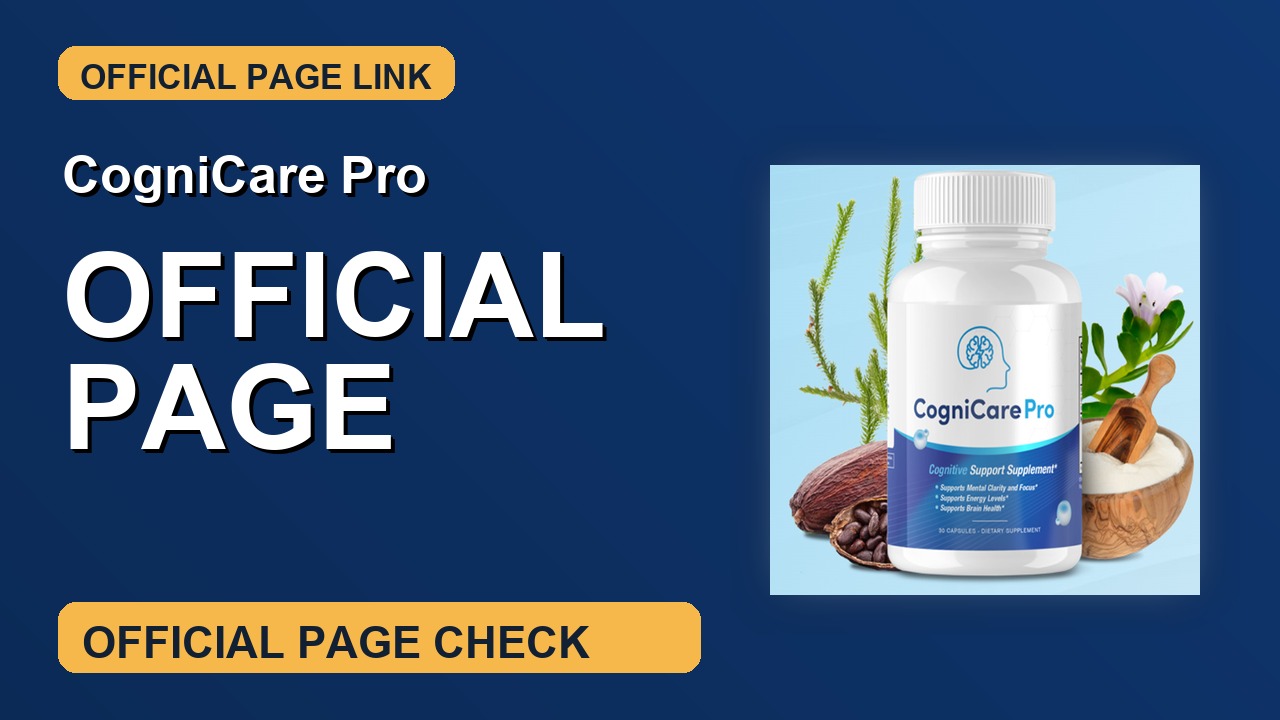 CogniCare Pro Official Website Check thumbnail