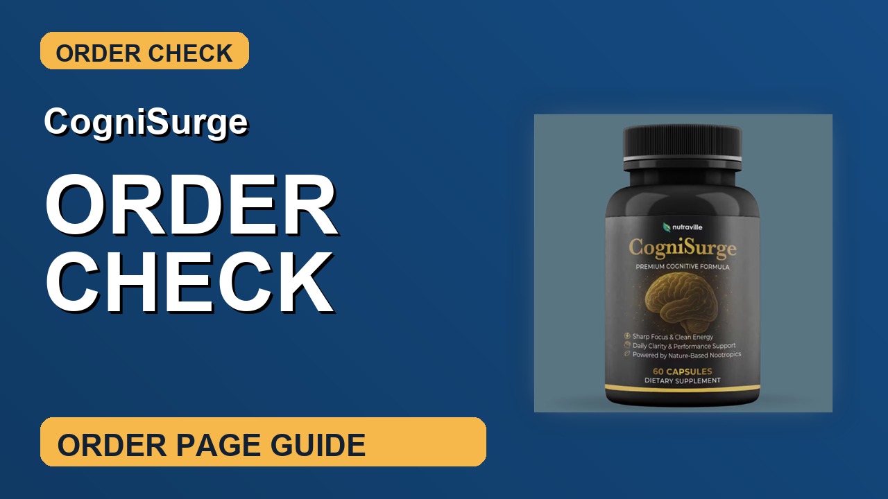 CogniSurge Order Check thumbnail