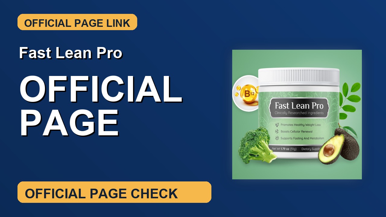 Fast Lean Pro Official Website Check thumbnail