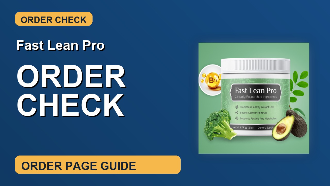 Fast Lean Pro Order Check thumbnail