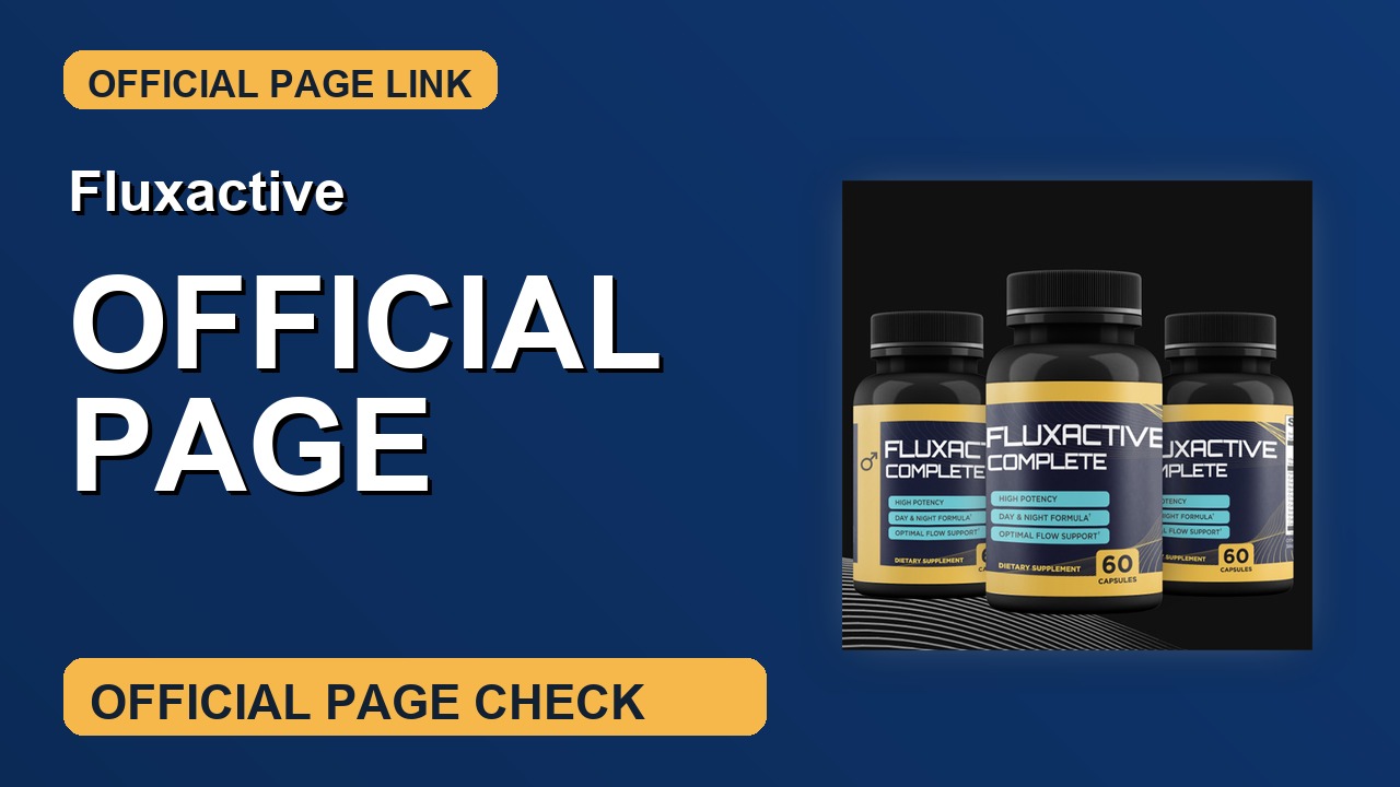 Fluxactive Official Website Check thumbnail