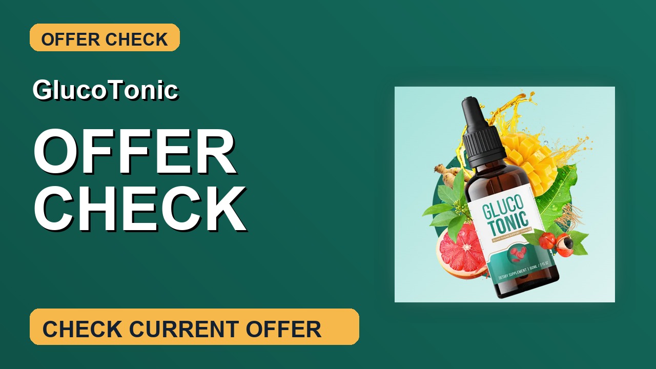 GlucoTonic Discount Check thumbnail