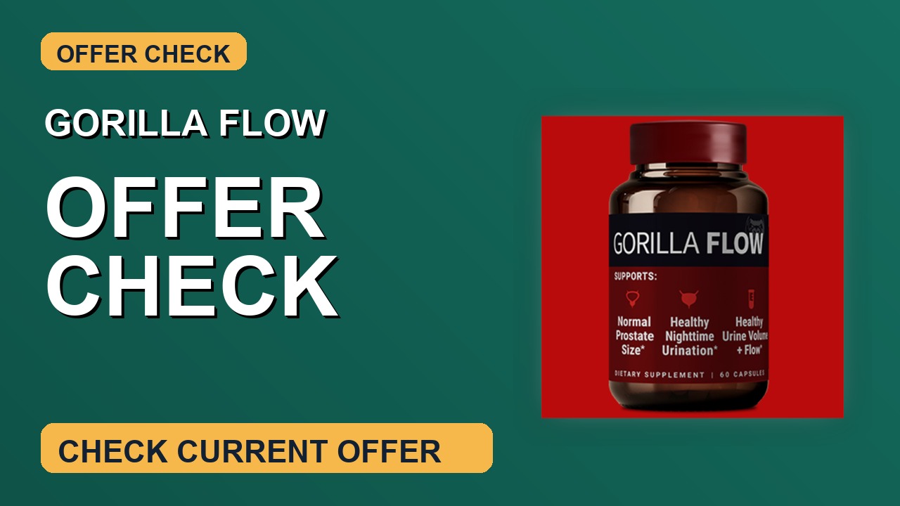 GORILLA FLOW Discount Check thumbnail