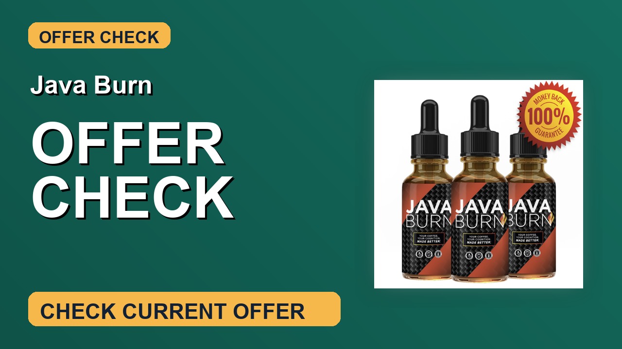 Java Burn Discount Check thumbnail