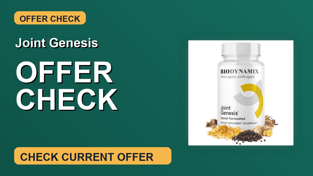 Joint Genesis Discount Check thumbnail