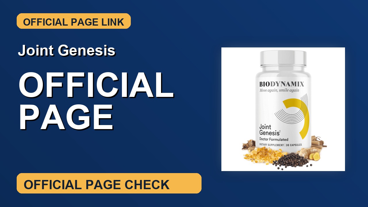Joint Genesis Official Website Check thumbnail