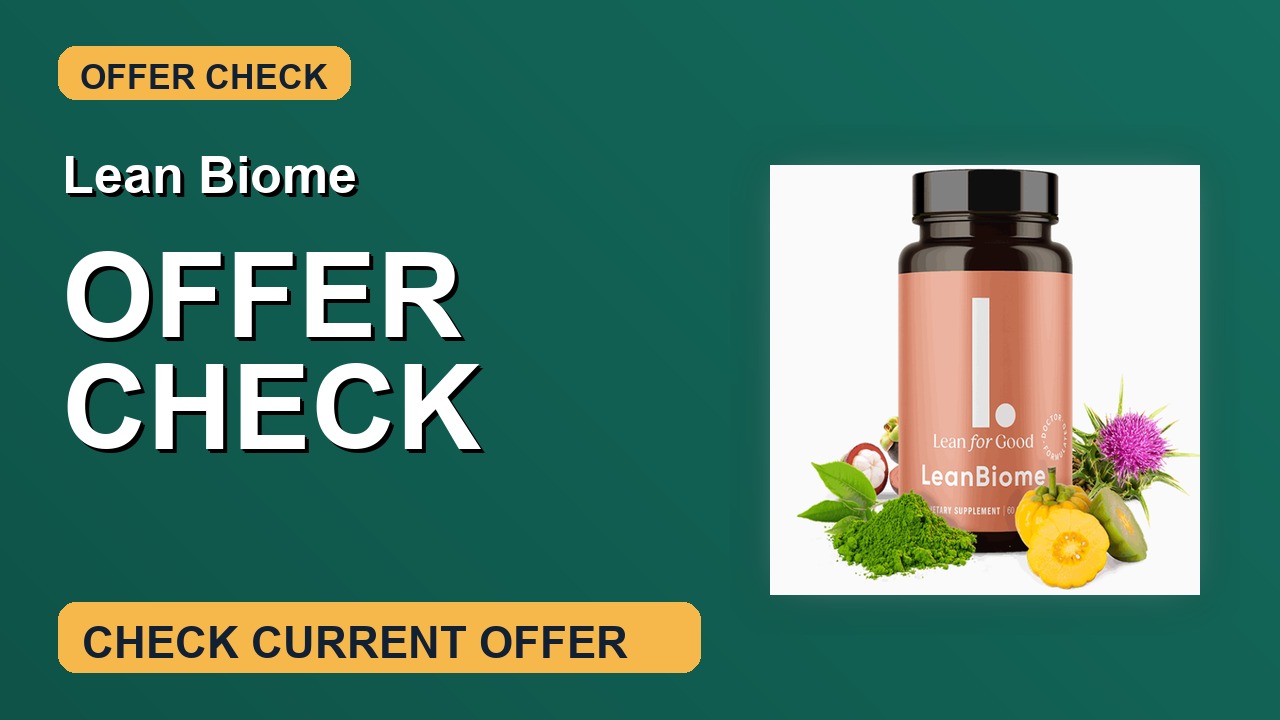 Lean Biome Discount Check thumbnail