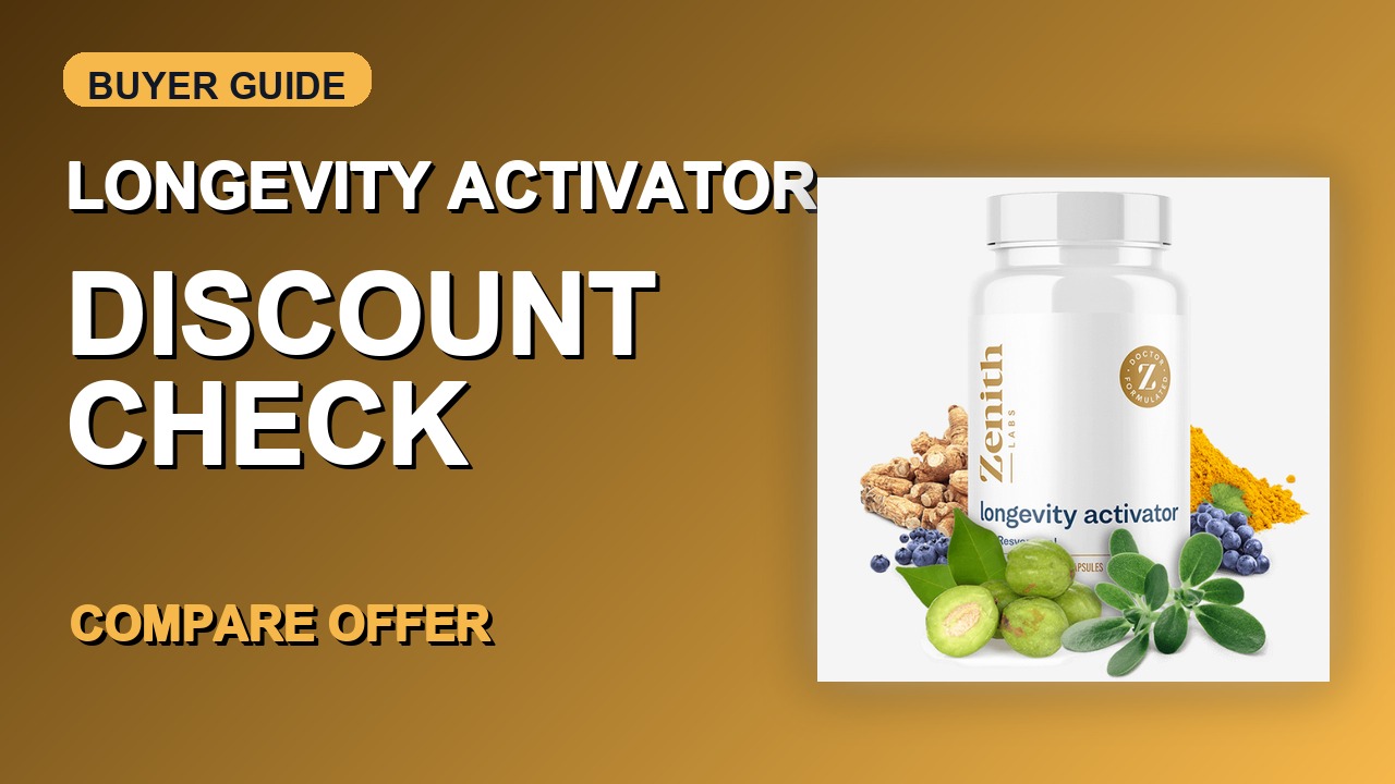 Longevity Activator Discount Check thumbnail