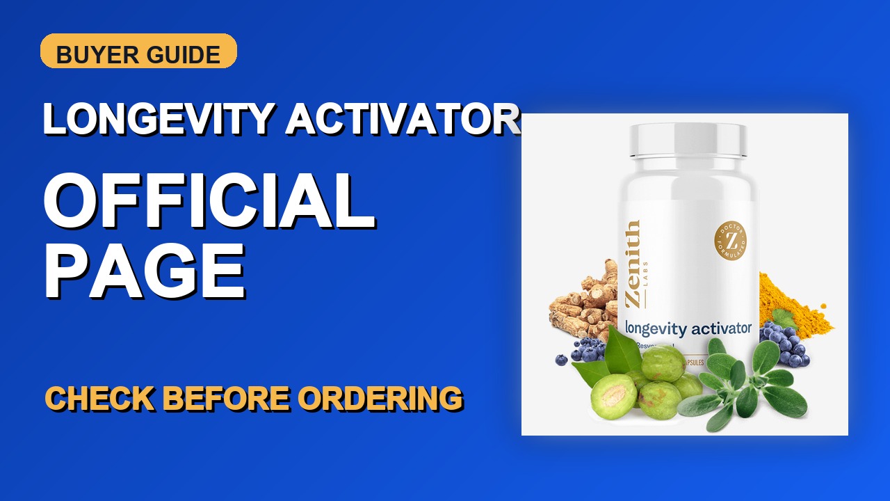 Longevity Activator Official Website Check thumbnail