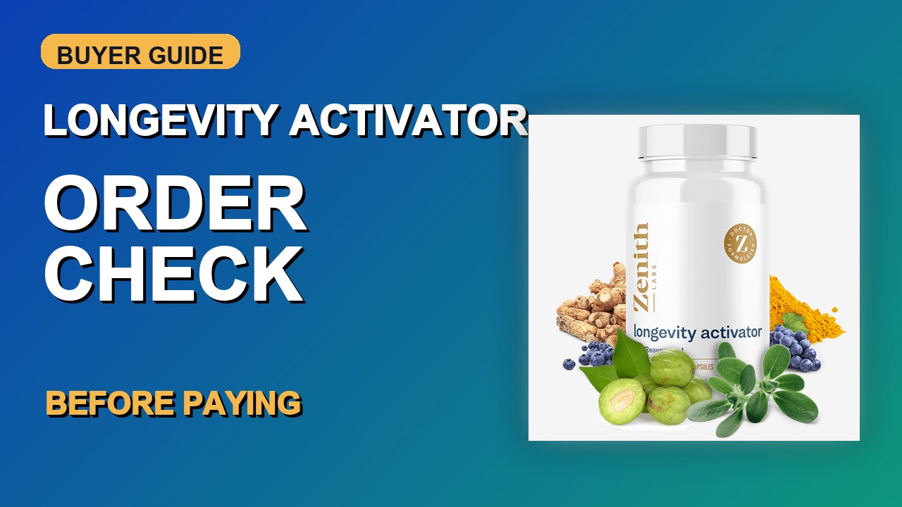 Longevity Activator Order Check thumbnail
