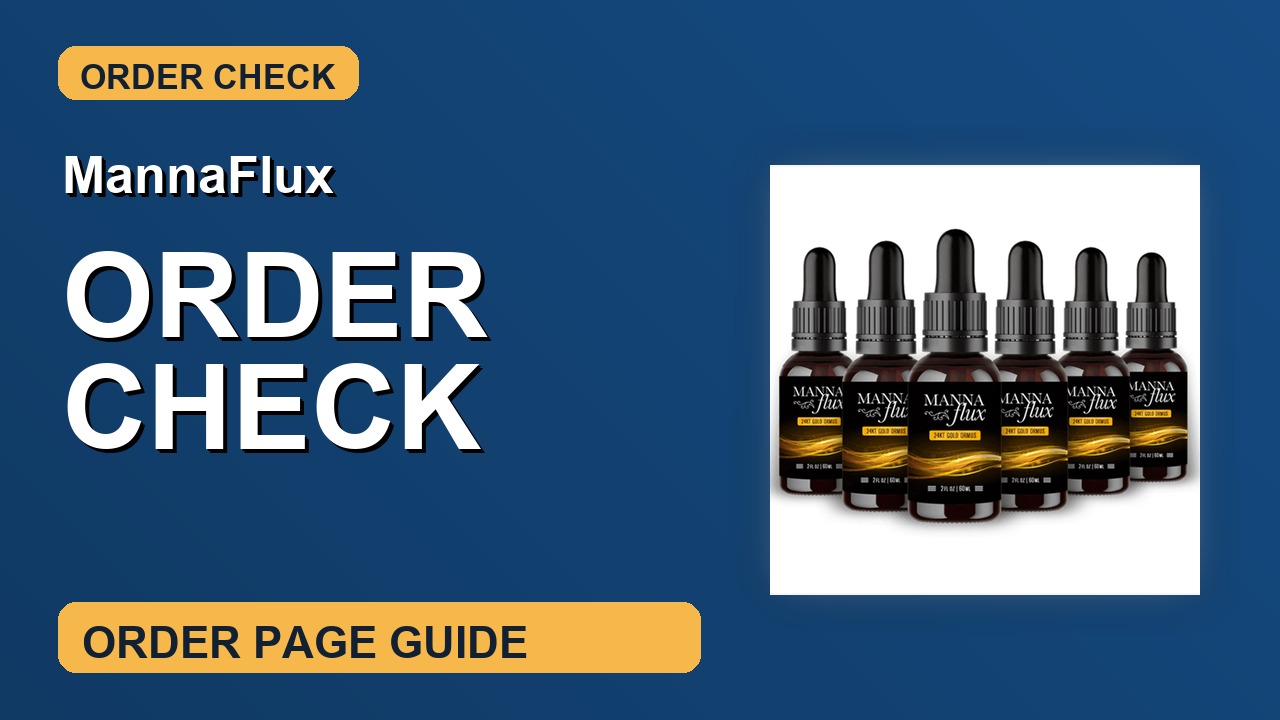 MannaFlux Order Check thumbnail