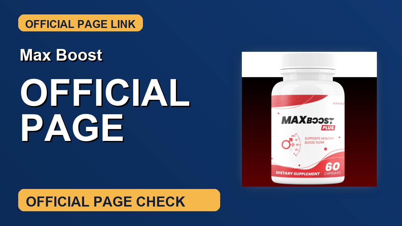Max Boost Official Website Check thumbnail