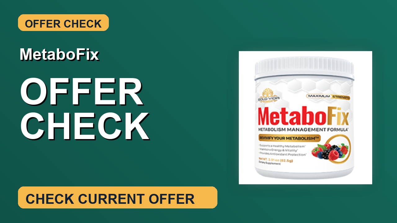 MetaboFix Discount Check thumbnail