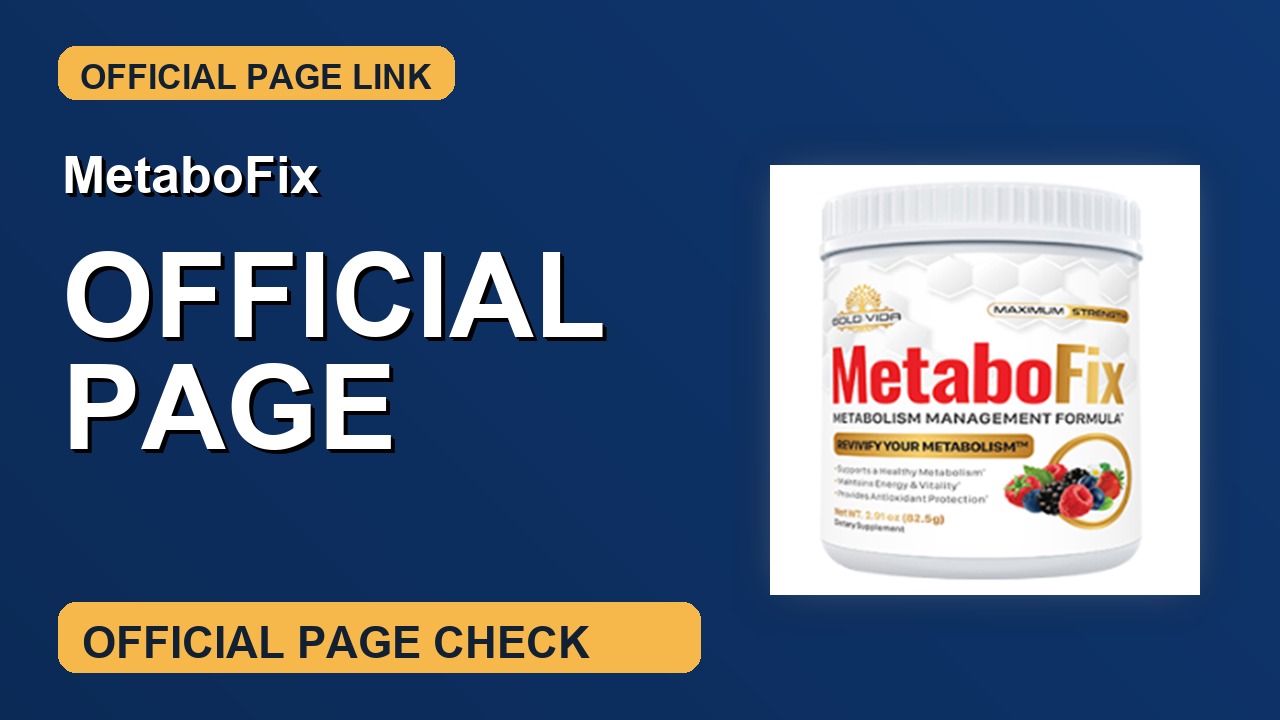 MetaboFix Official Website Check thumbnail