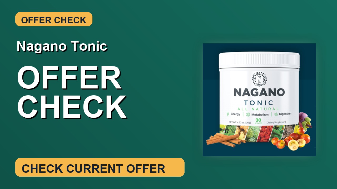 Nagano Tonic Discount Check thumbnail