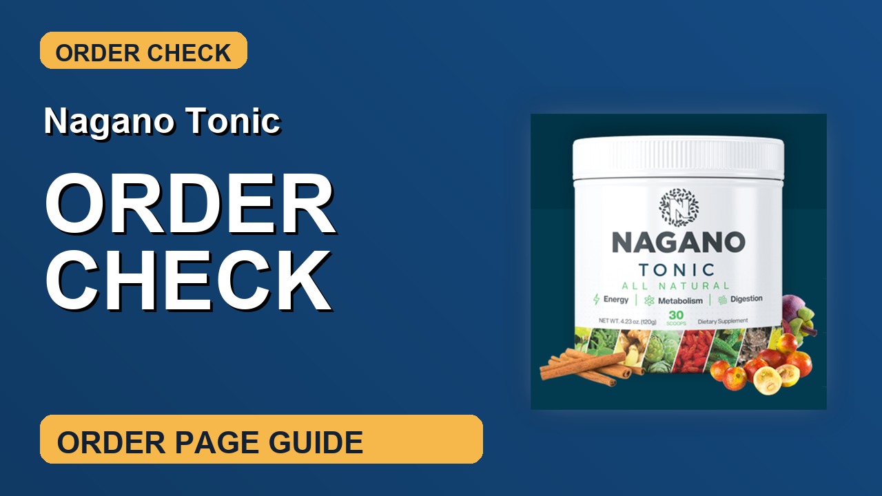 Nagano Tonic Order Check thumbnail