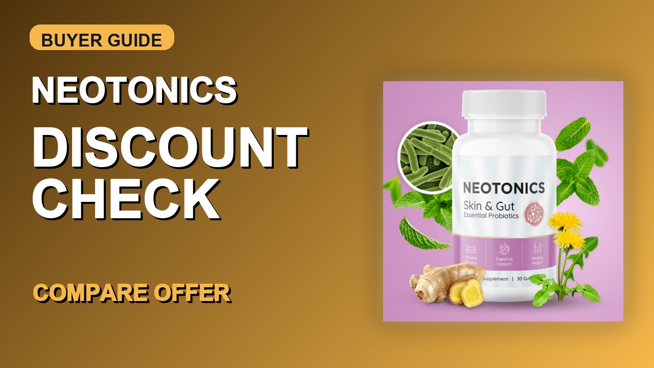 Neotonics Discount Check thumbnail