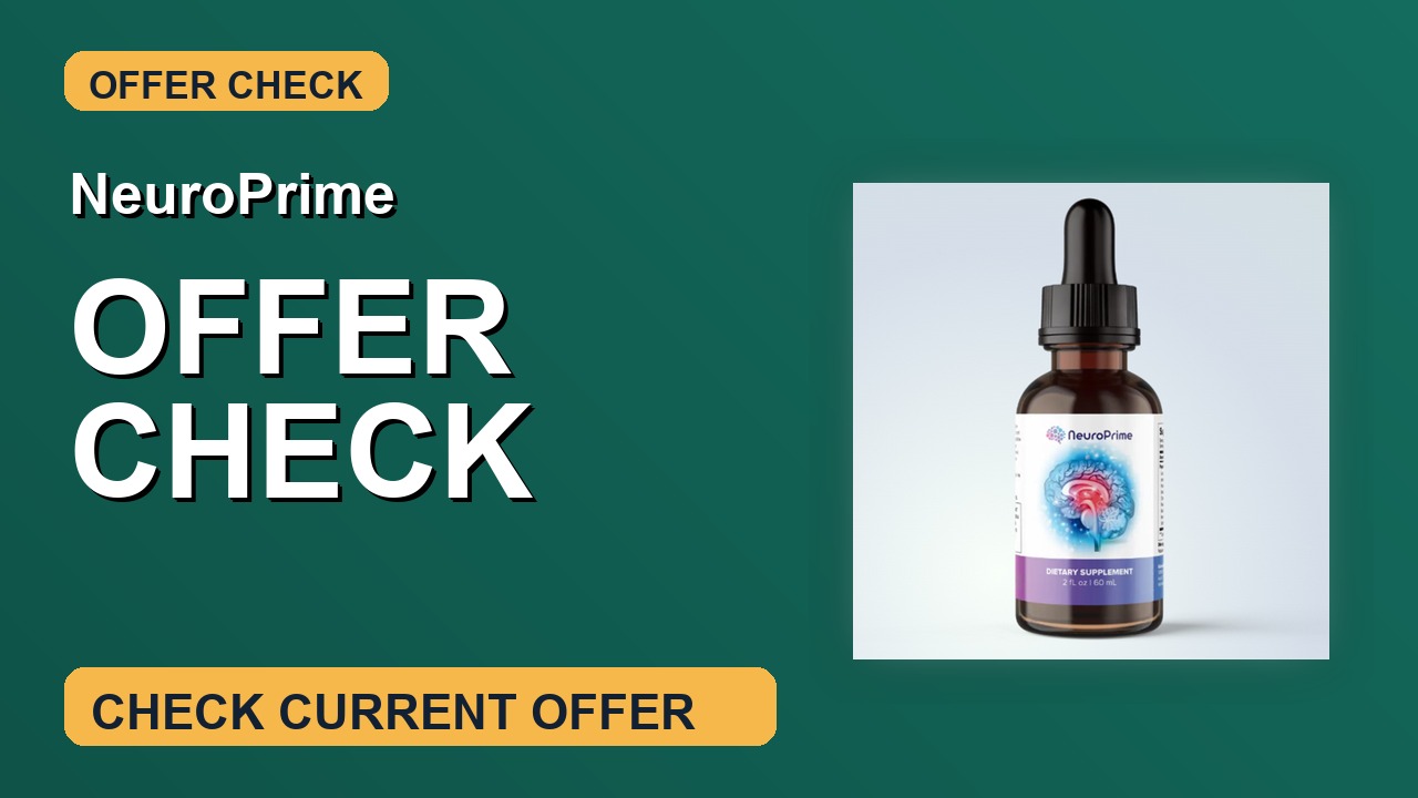 NeuroPrime Discount Check thumbnail