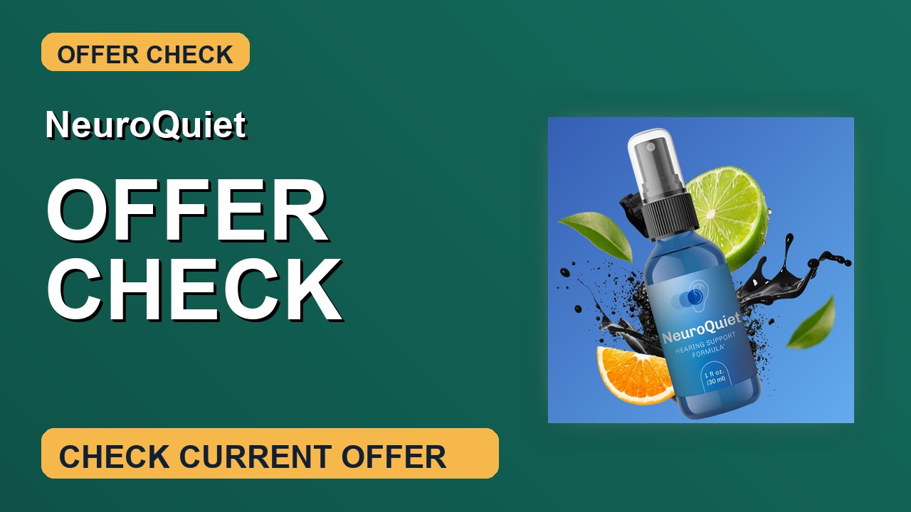 NeuroQuiet Discount Check thumbnail
