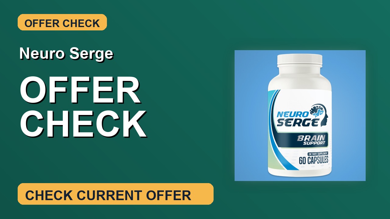 Neuro Serge Discount Check thumbnail