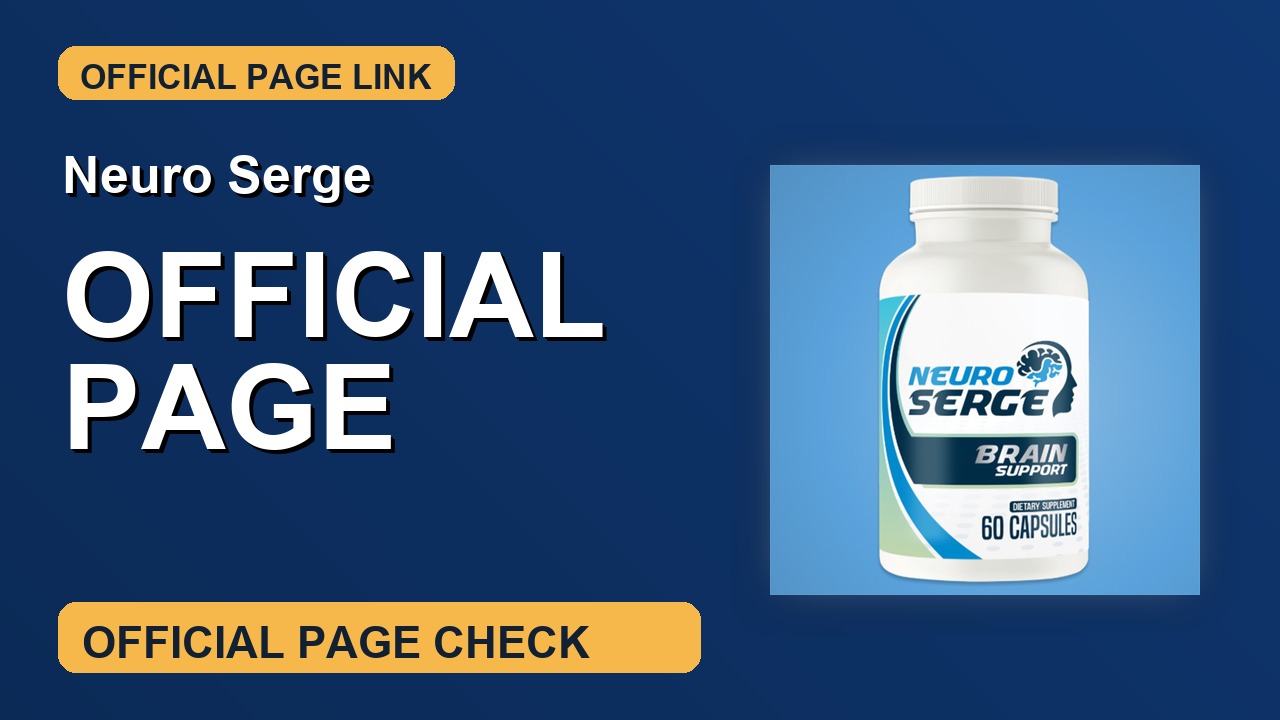 Neuro Serge Official Website Check thumbnail