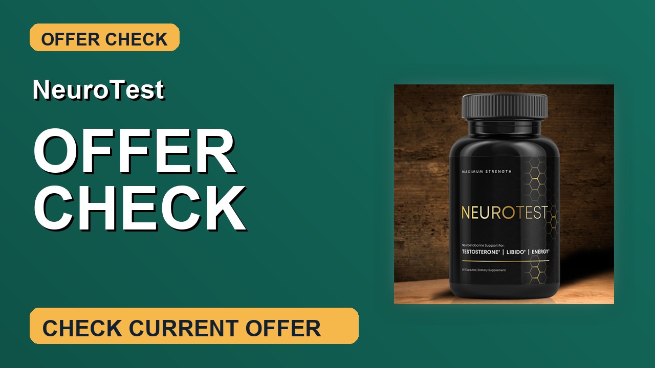NeuroTest Discount Check thumbnail