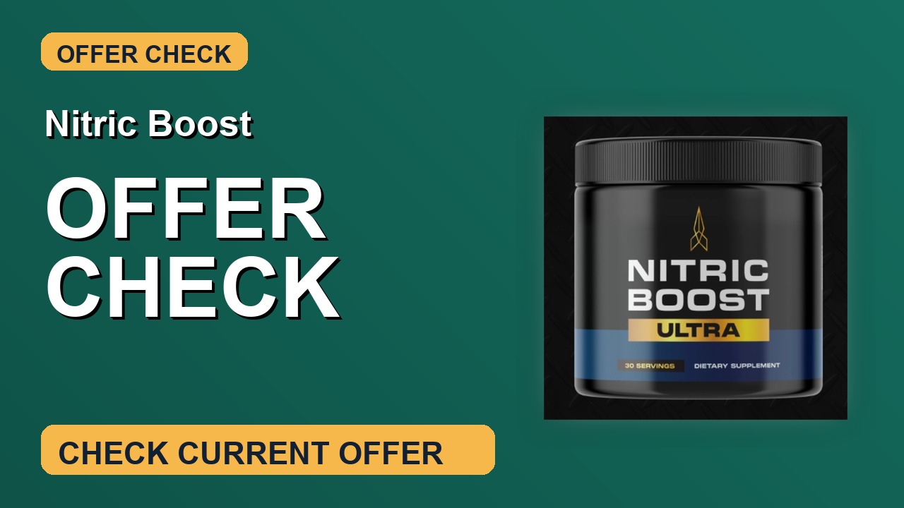 Nitric Boost Discount Check thumbnail