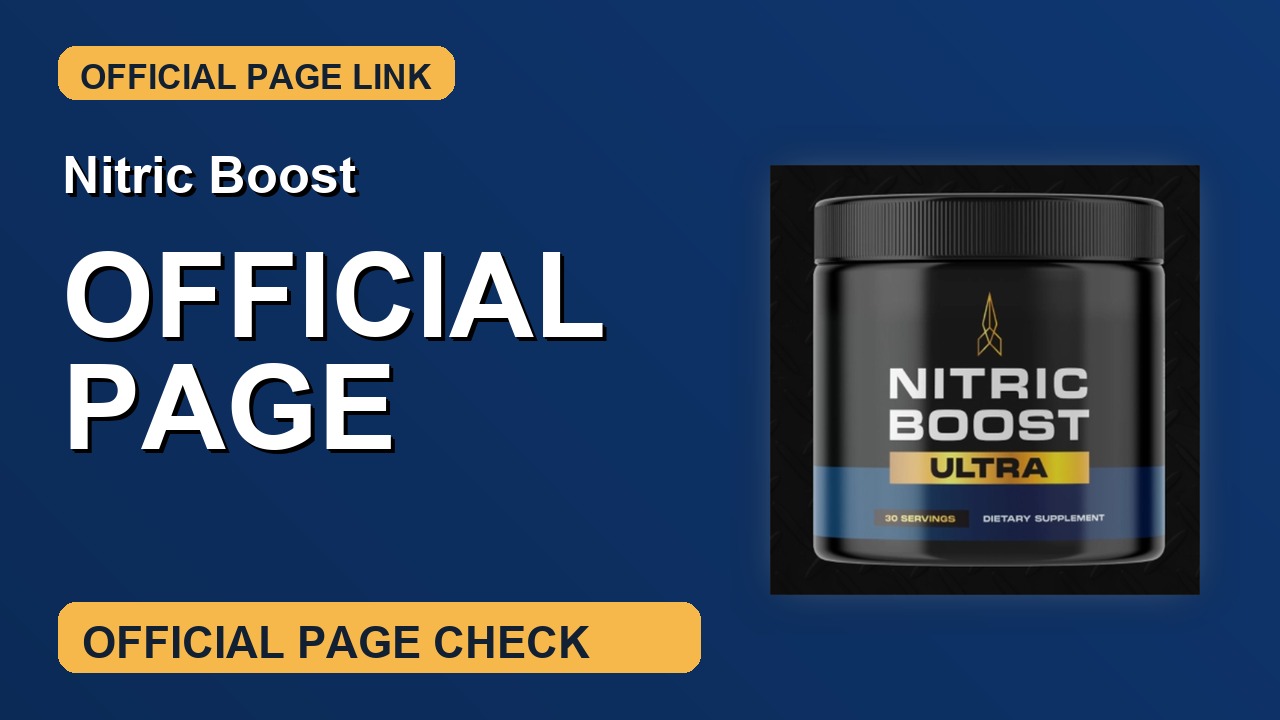 Nitric Boost Official Website Check thumbnail