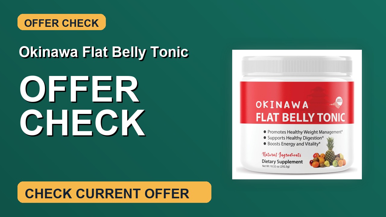 Okinawa Flat Belly Tonic Discount Check thumbnail