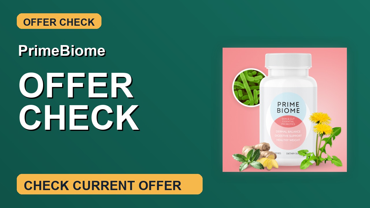 PrimeBiome Discount Check thumbnail
