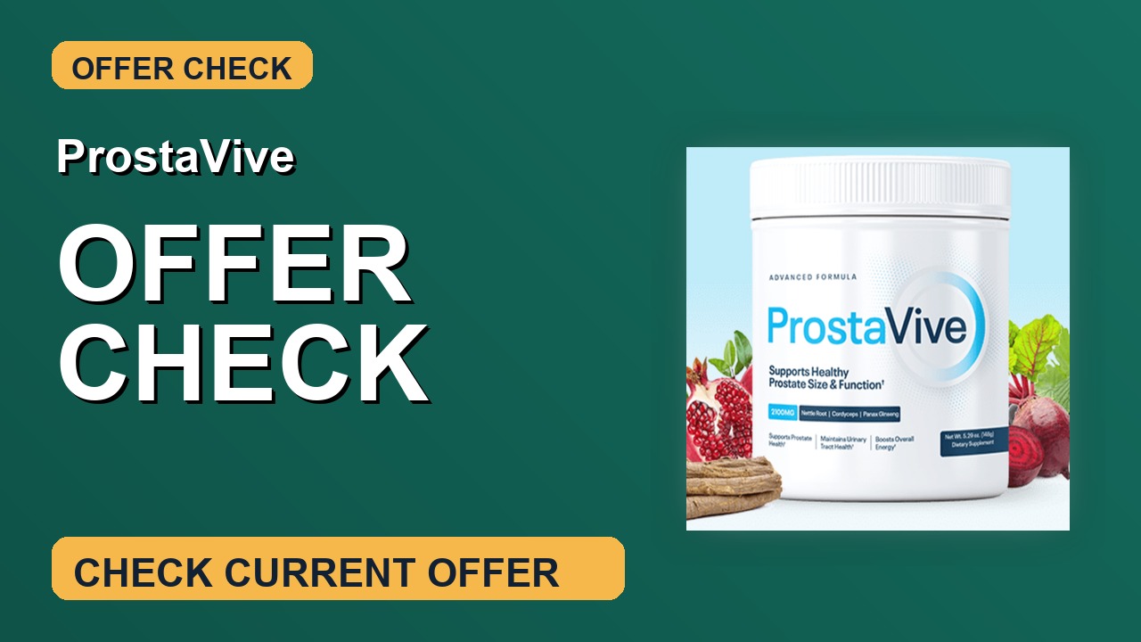 ProstaVive Discount Check thumbnail