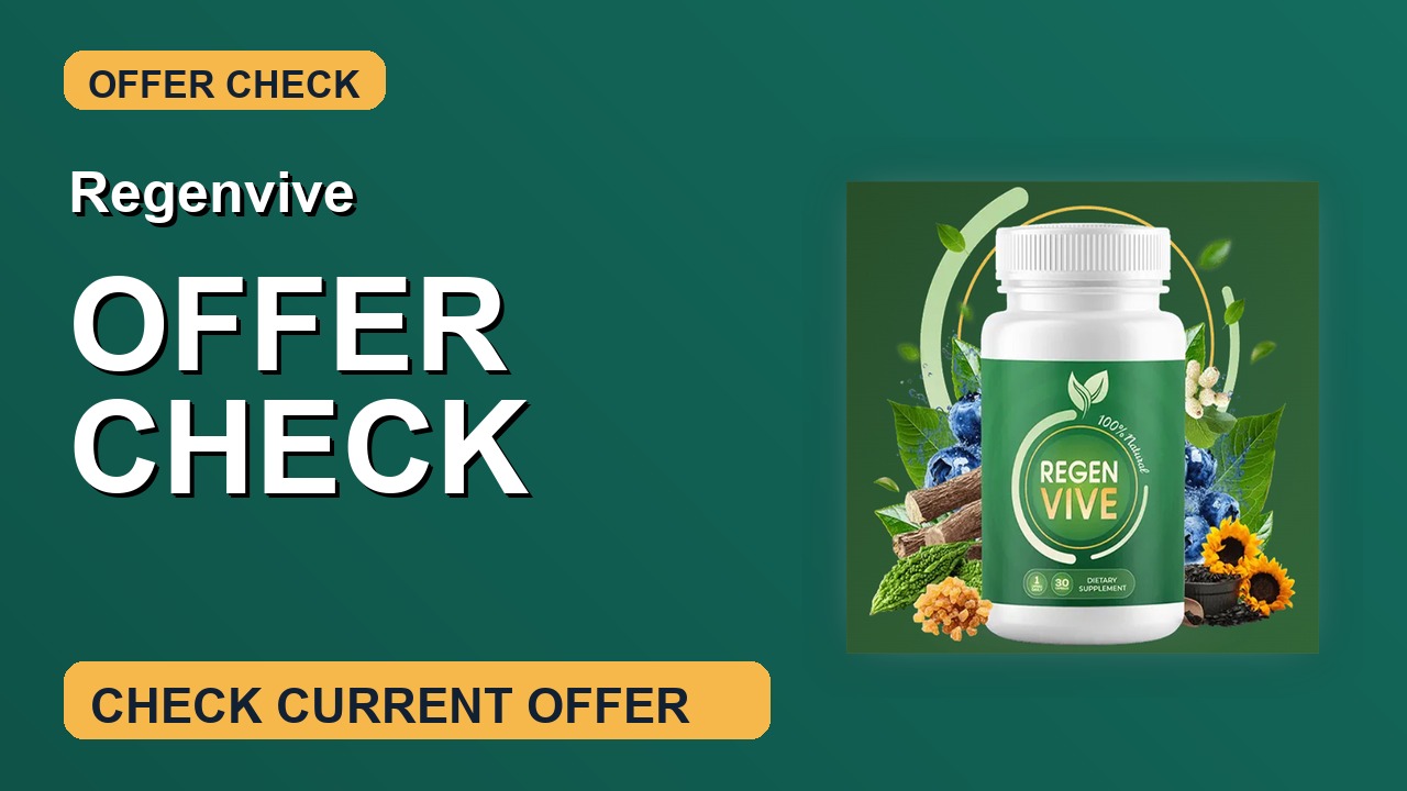 Regenvive Discount Check thumbnail