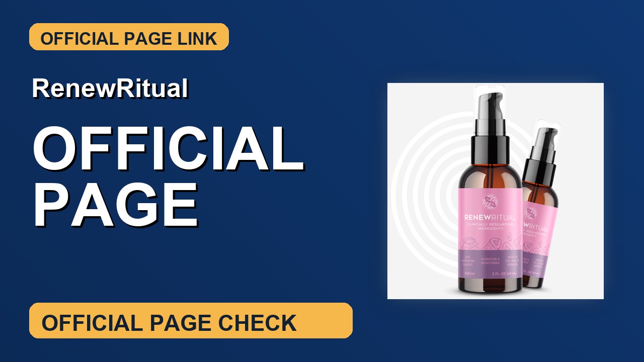 RenewRitual Official Website Check thumbnail