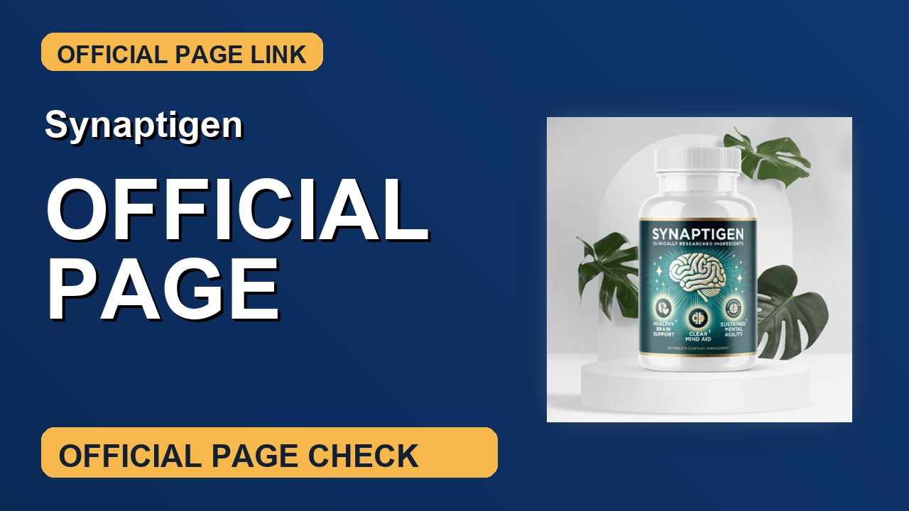 Synaptigen Official Website Check thumbnail