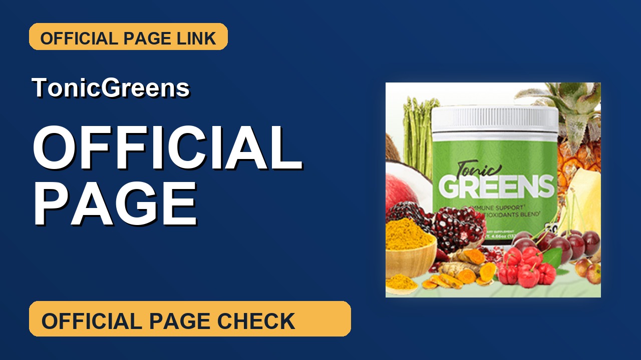 TonicGreens Official Website Check thumbnail