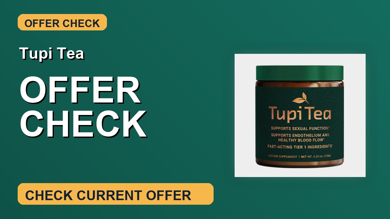 Tupi Tea Discount Check thumbnail